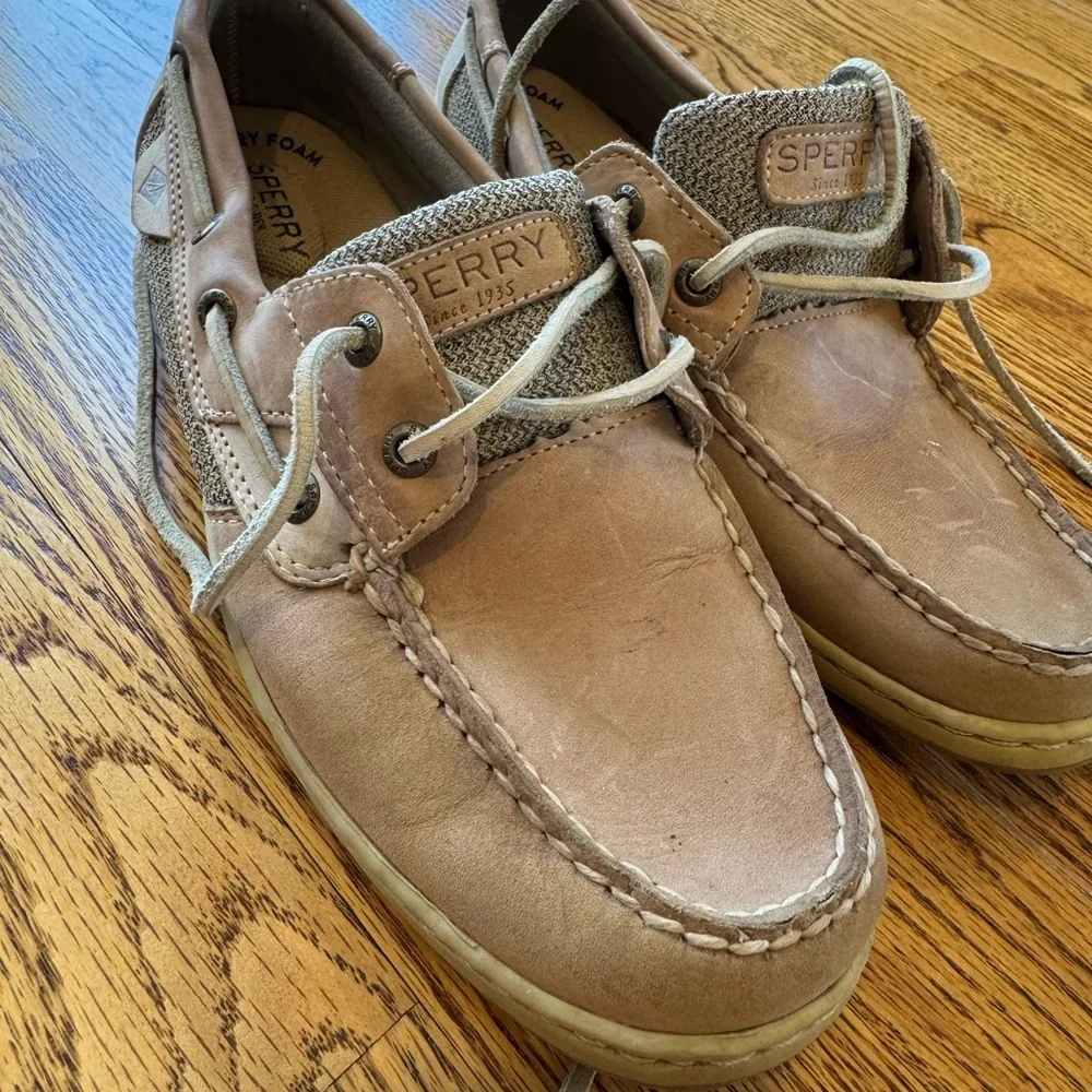 Sperry‎ Women's Tan Boat Shoes, Size 8.5